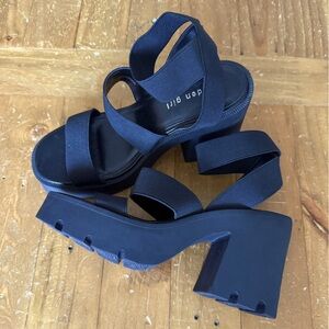 Madden Girl platform sandals